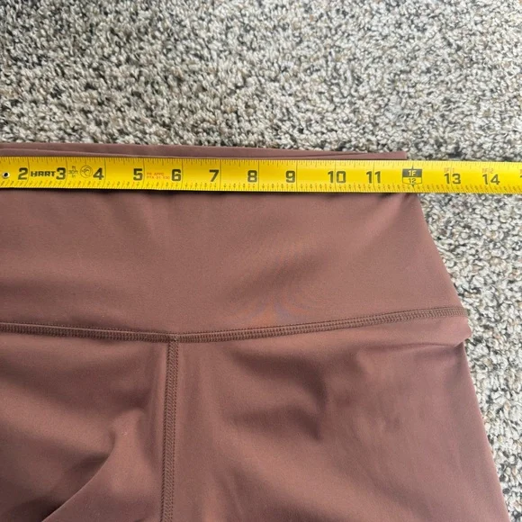 Yogalicious Lux High Waist Dusty Rose Athletic Leggings Womens Active Pants M - Picture 6 of 10